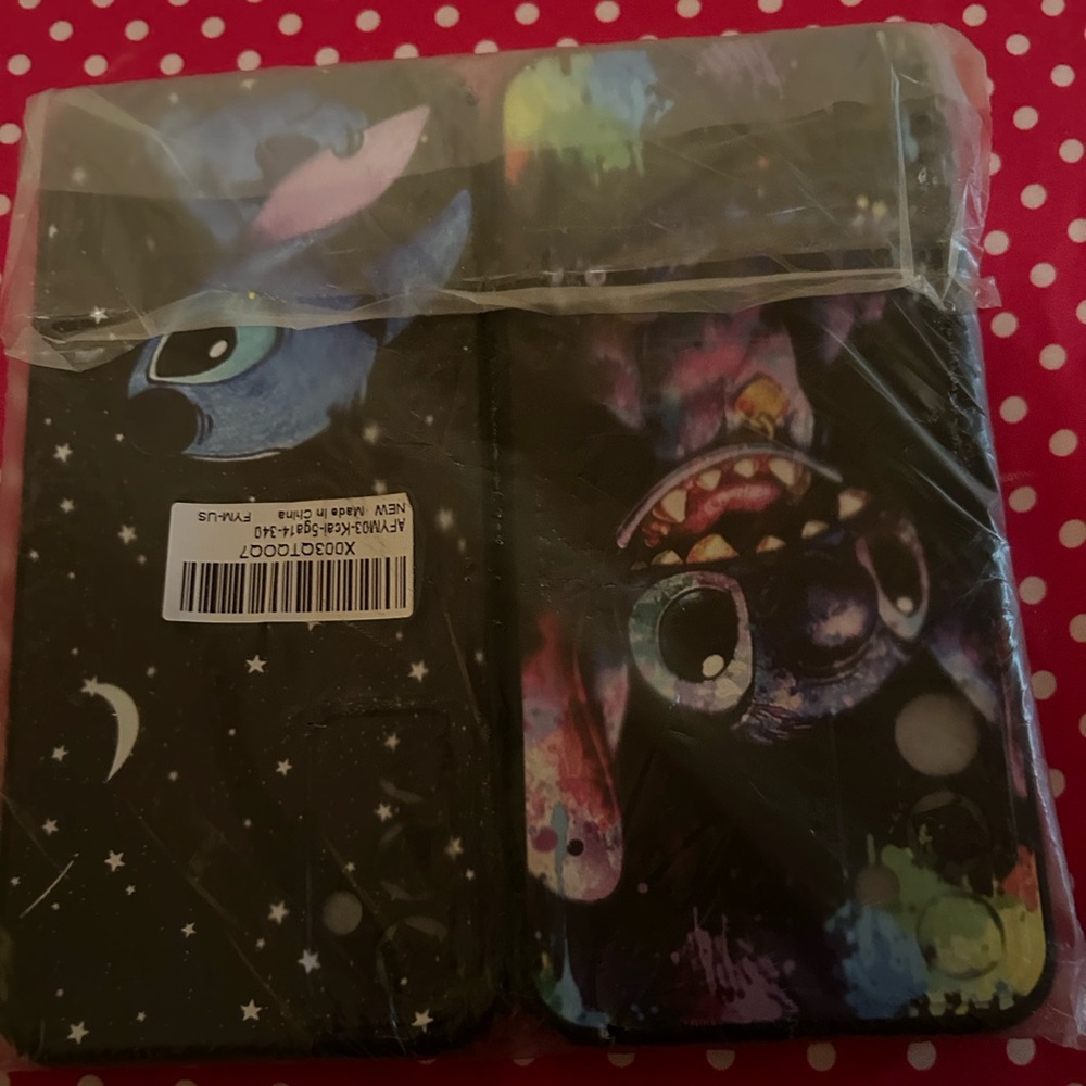 2 New Stitch phone cases